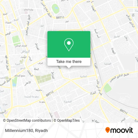 Millennium180 map