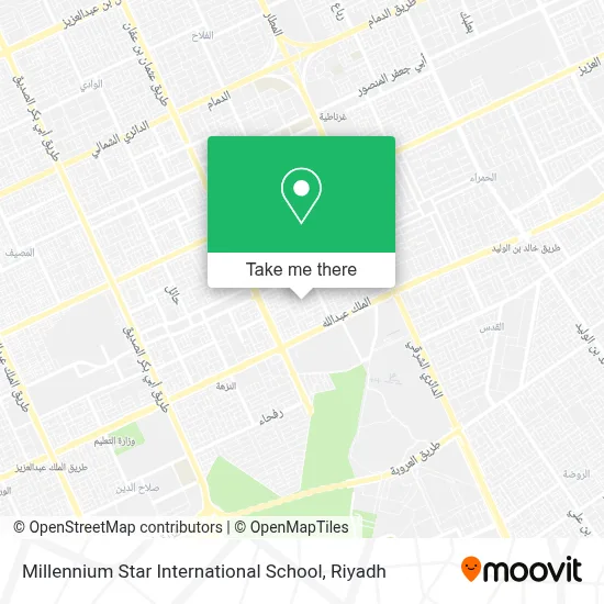 Millennium Star International School map