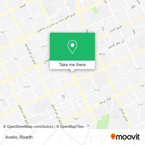 Availo map