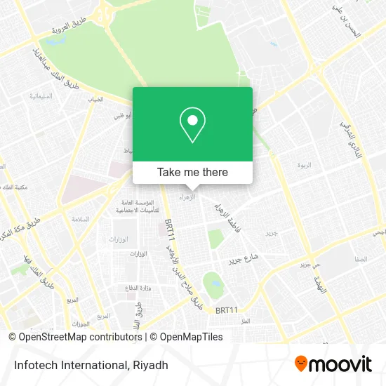 Infotech International map