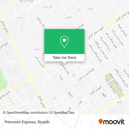 Petromin Express map