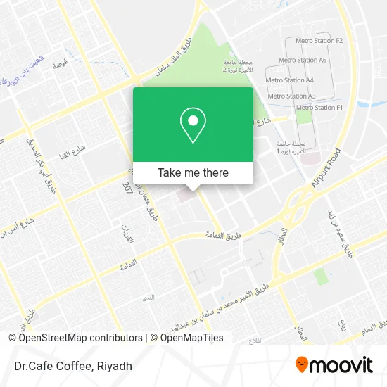 Dr.Cafe Coffee map