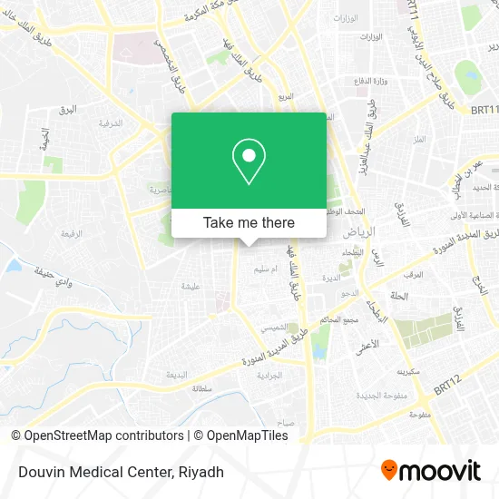 Douvin Medical Center map