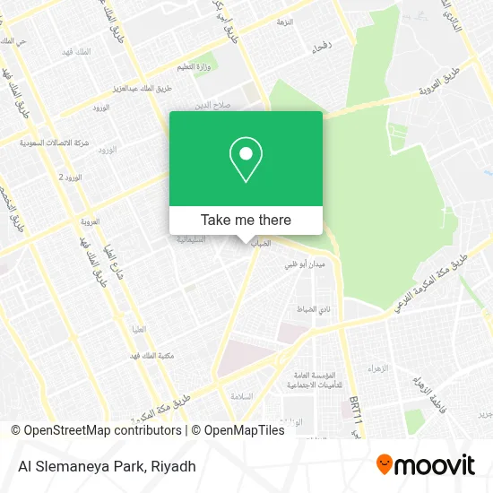 Al Slemaneya Park map