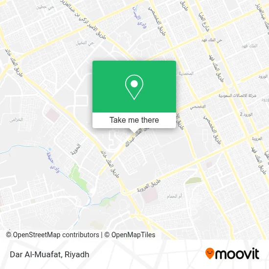 Dar Al-Muafat map