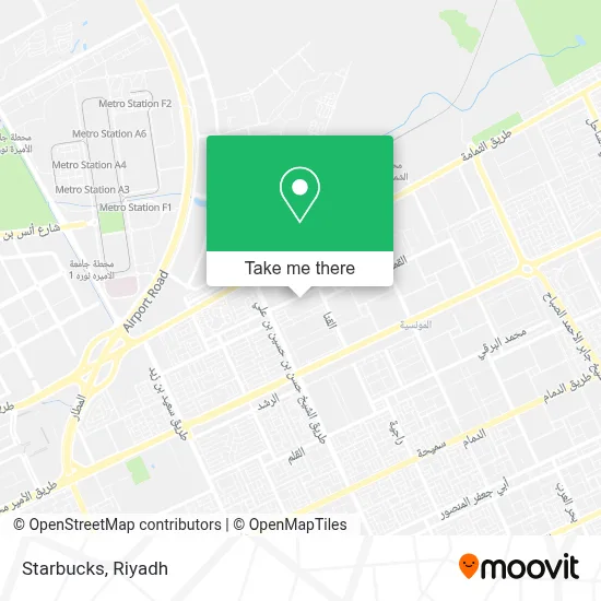 Starbucks map