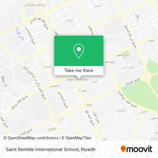 Saint Benilde International School map