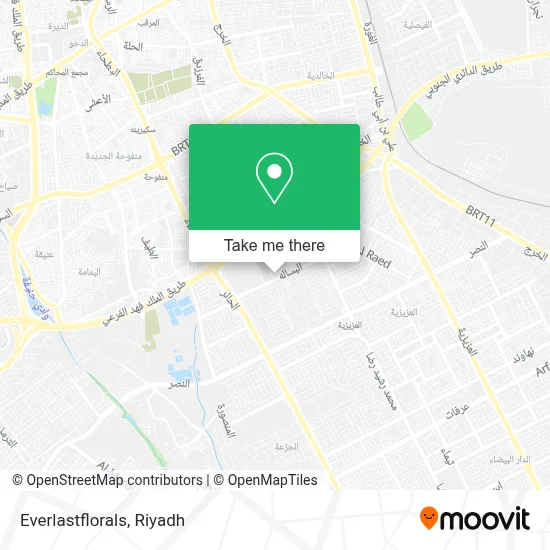 Everlastflorals map