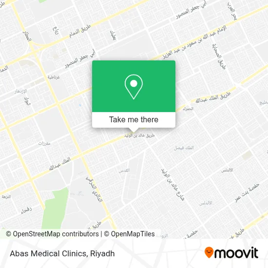 Abas Medical Clinics map