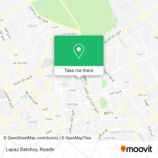 Lapaz Batchoy map