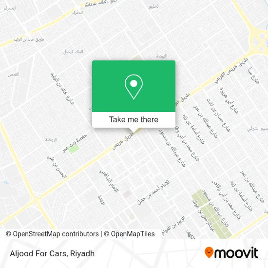 Aljood For Cars map
