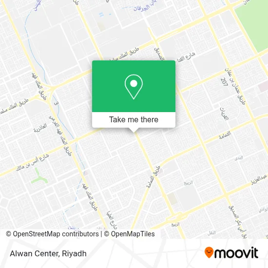 Alwan Center map