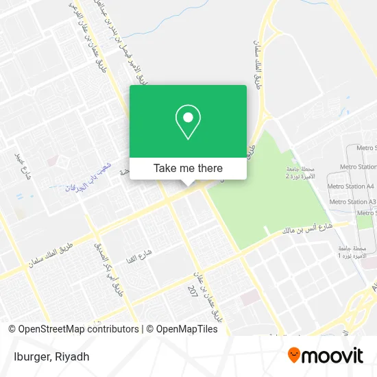 Iburger map