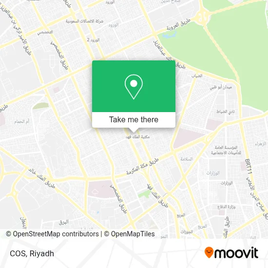 COS map