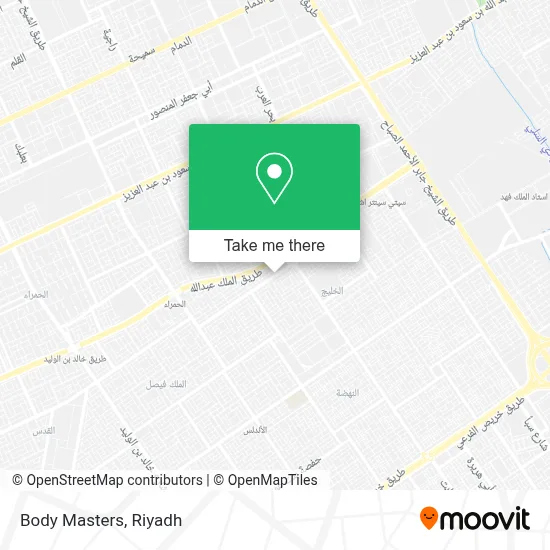 Body Masters map