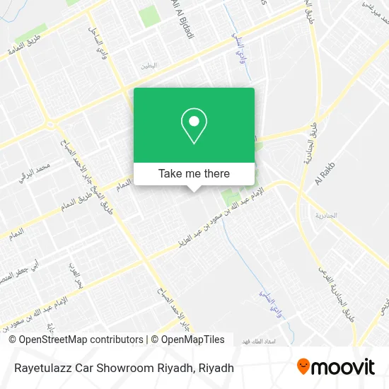 Rayetulazz Car Showroom Riyadh map