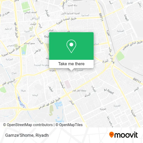 Gamze'Shome map