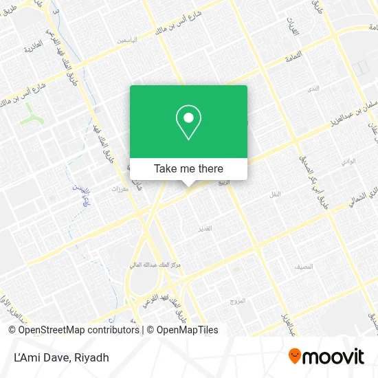 L’Ami Dave map