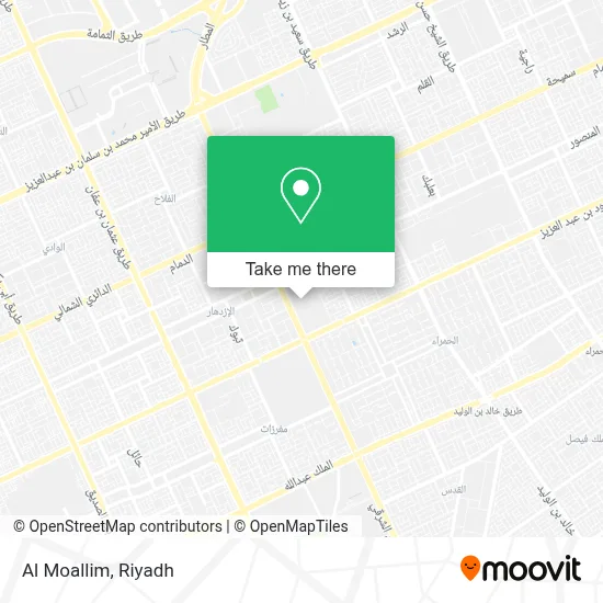 Al Moallim map