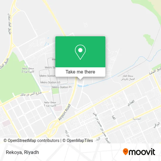 Rekoya map