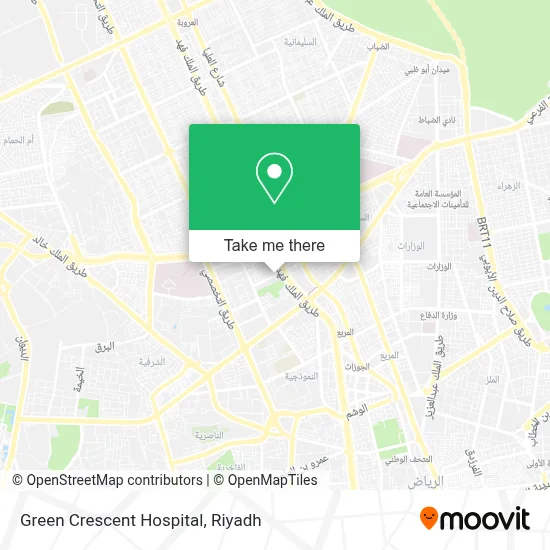 Green Crescent Hospital map