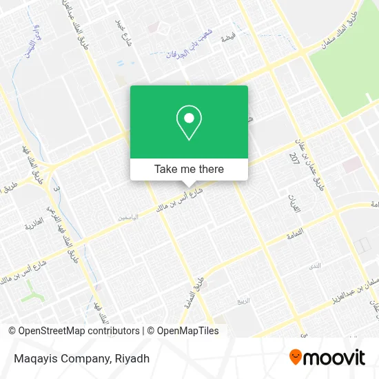 Maqayis Company map