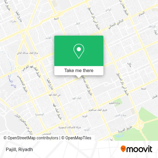 Pajill map