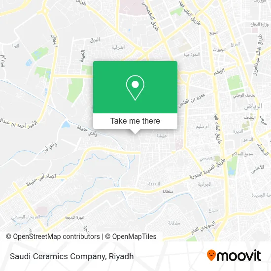 Saudi Ceramics Company map