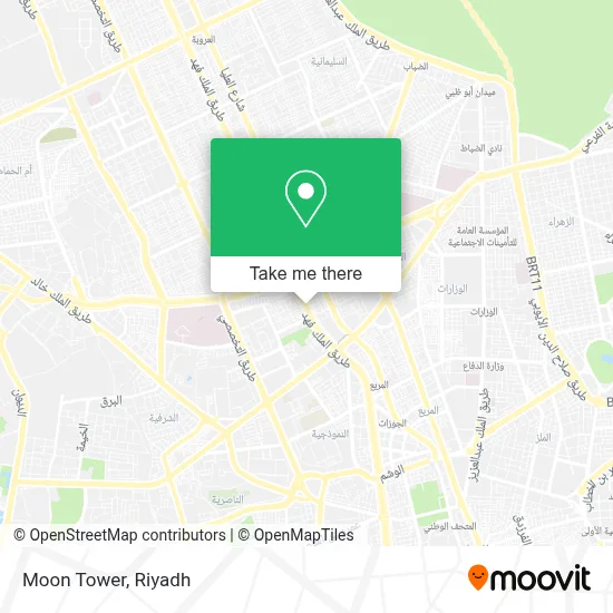 Moon Tower map