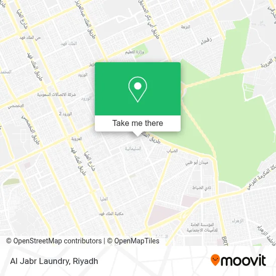 Al Jabr Laundry map