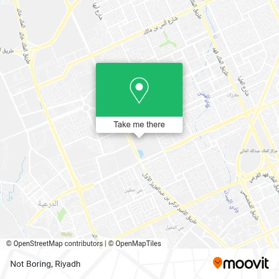 Not Boring map