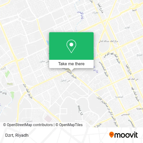 Dzrt map
