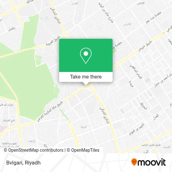 Bvlgari map