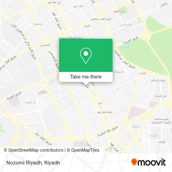 Nozomi Riyadh map