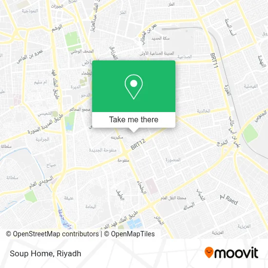 Soup Home map