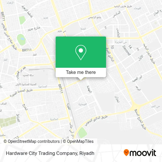 Hardware City Trading Company map