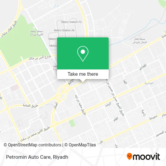 Petromin Auto Care map