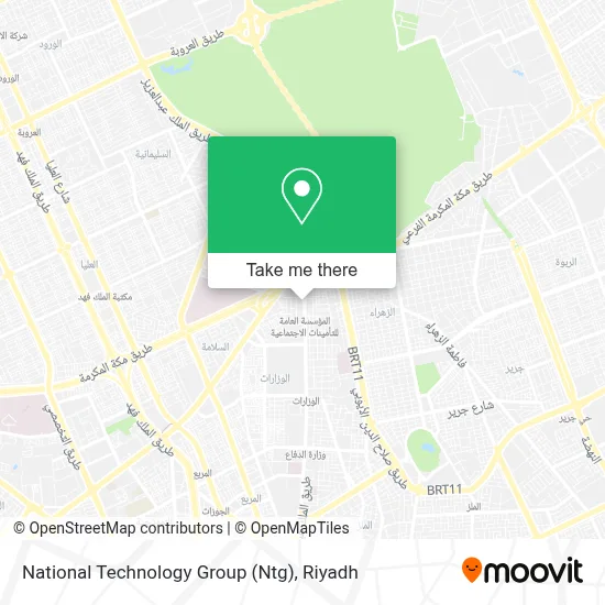National Technology Group (Ntg) map