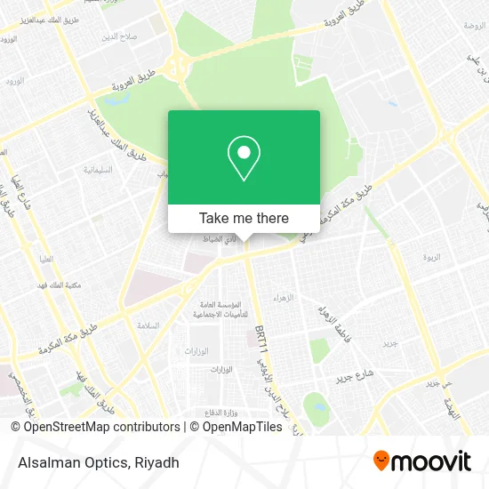 Alsalman Optics map