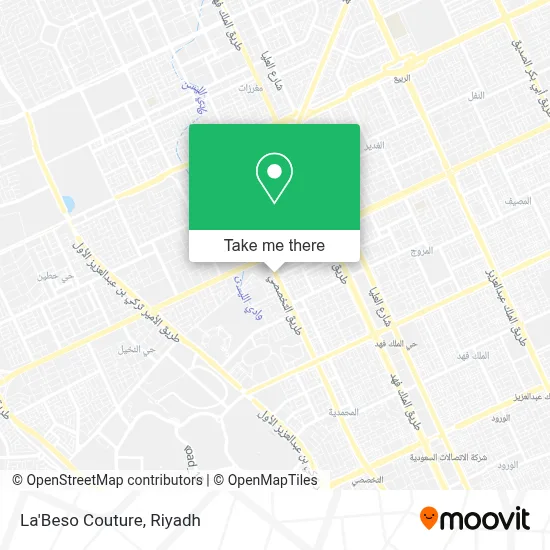 La'Beso Couture map