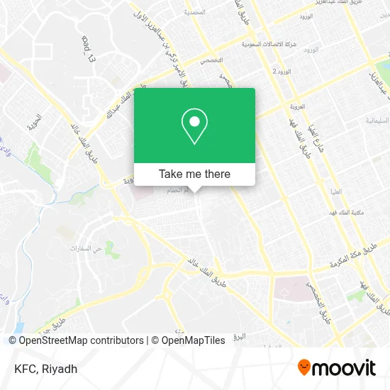 KFC map