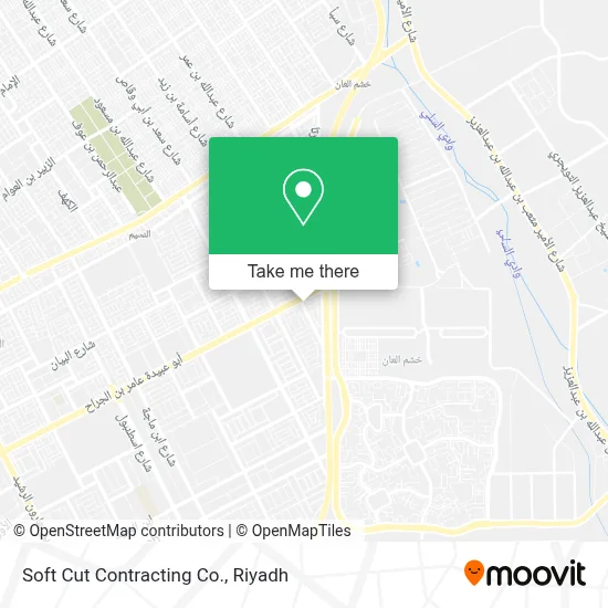Soft Cut Contracting Co. map
