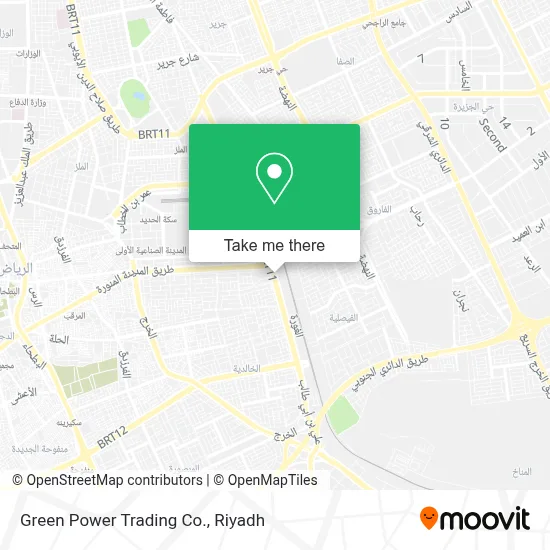 Green Power Trading Co. map