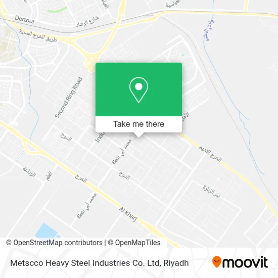 Metscco Heavy Steel Industries Co. Ltd map
