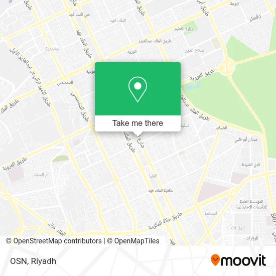 OSN map