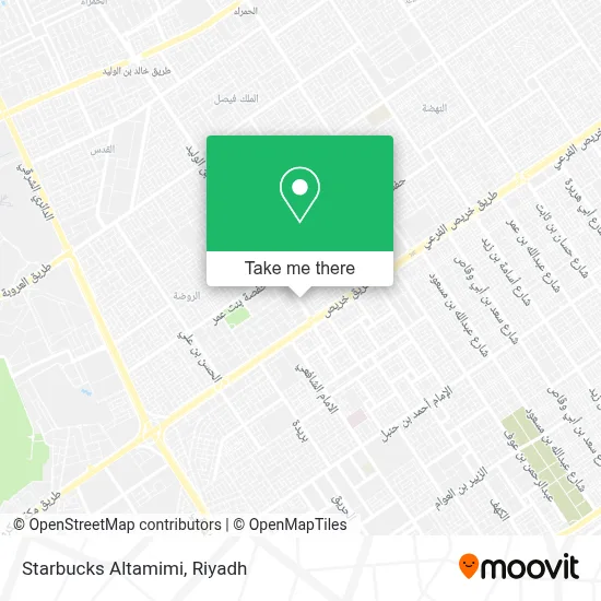 Starbucks Altamimi map