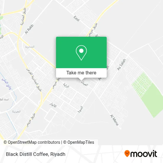 Black Distill Coffee map