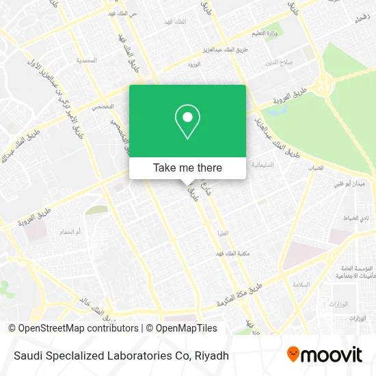 Saudi Speclalized Laboratories Co map