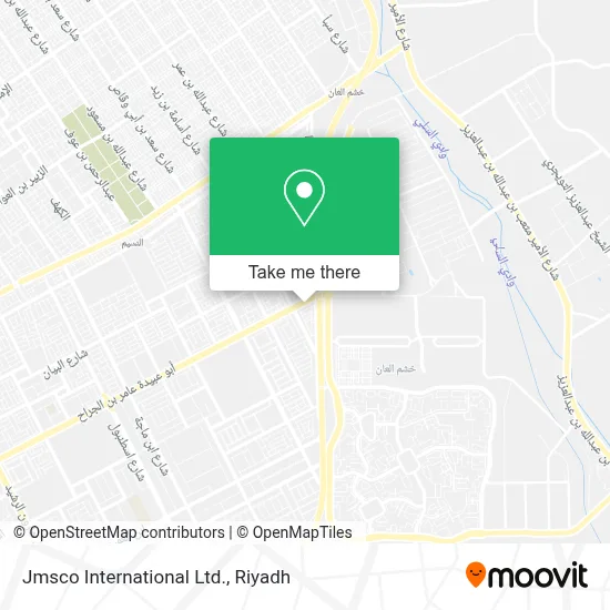 Jmsco International Ltd. map