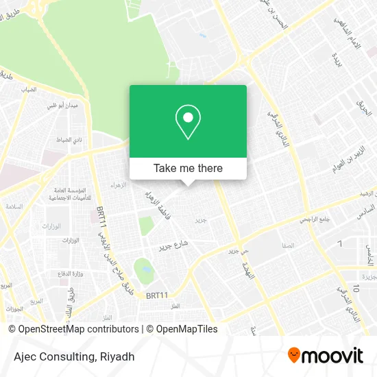 Ajec Consulting map